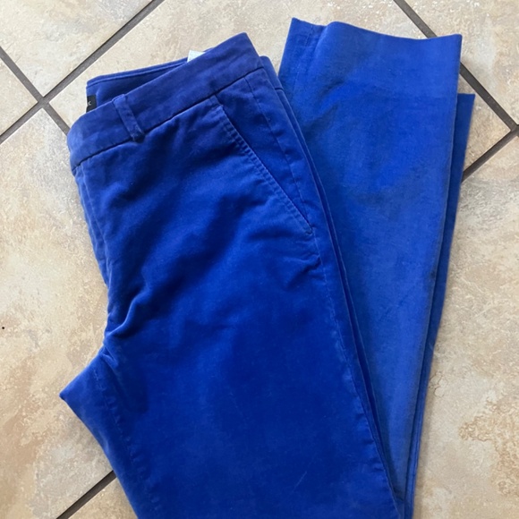 Banana Republic Fine Corduroy Ryan Pants – Blue, Size 8 - Picture 10 of 10